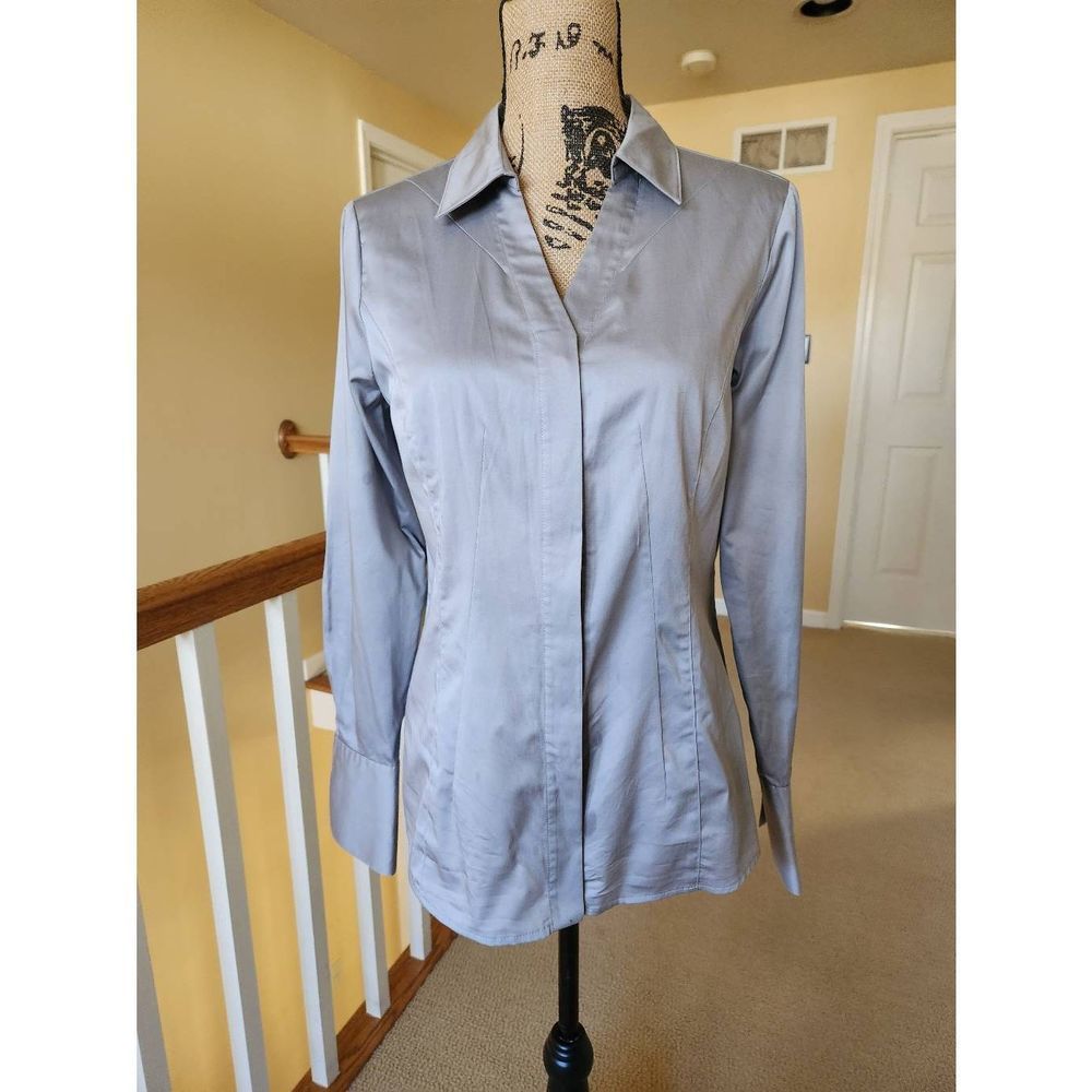 Antonio Melani Top, Gray, Size M